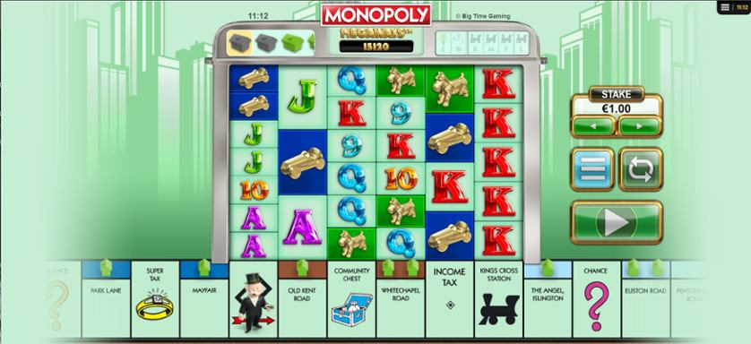 Monopoly Megaways Slots