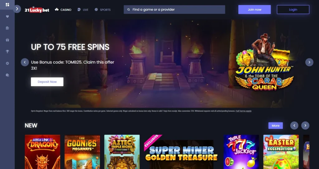 21LuckyBet Casino