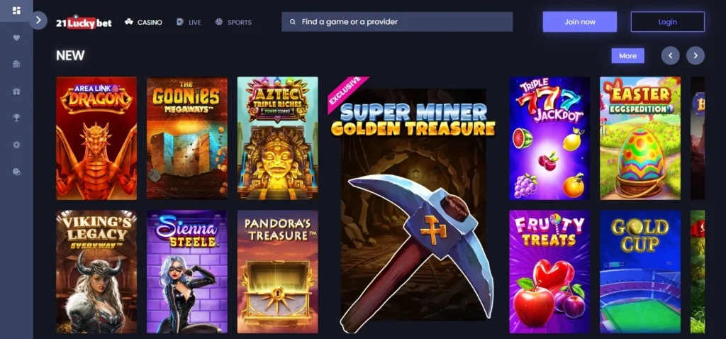 21LuckyBet Casino