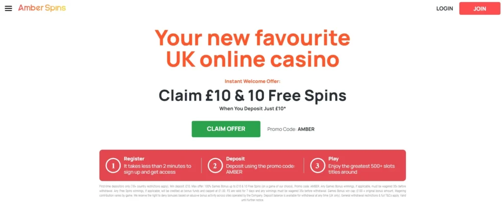 Amber Spins Casino
