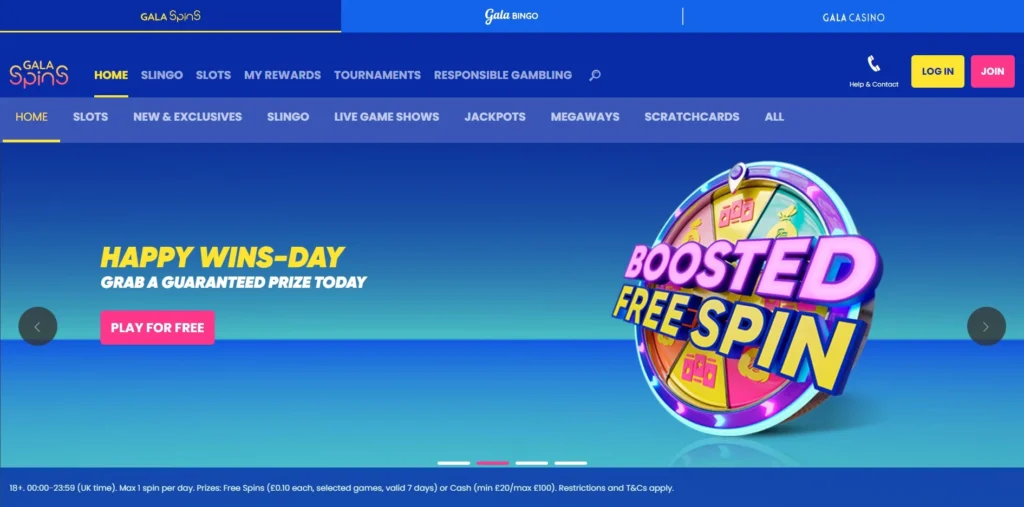 Gala Spins Casino