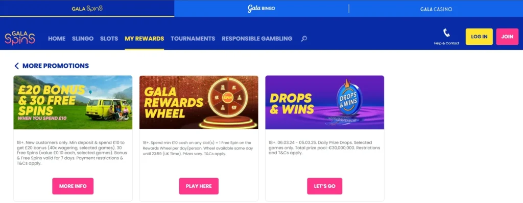 Gala Spins Casino