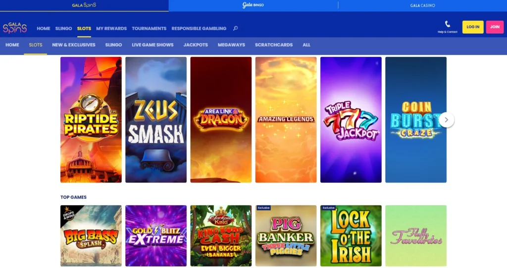 Gala Spins Casino
