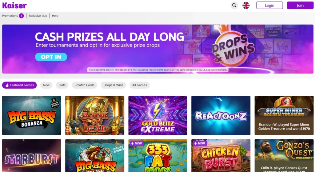 Kaiser Slots Casino