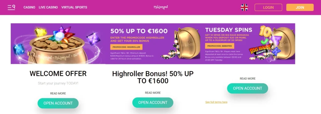 MillionPot Casino
