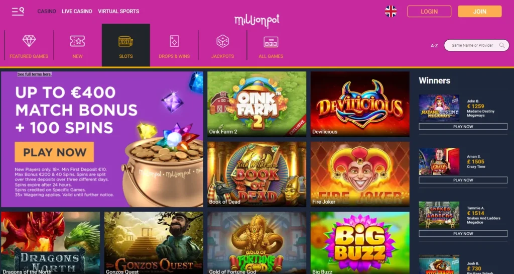 MillionPot Casino