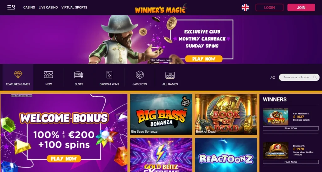 Winners Magic Casino
