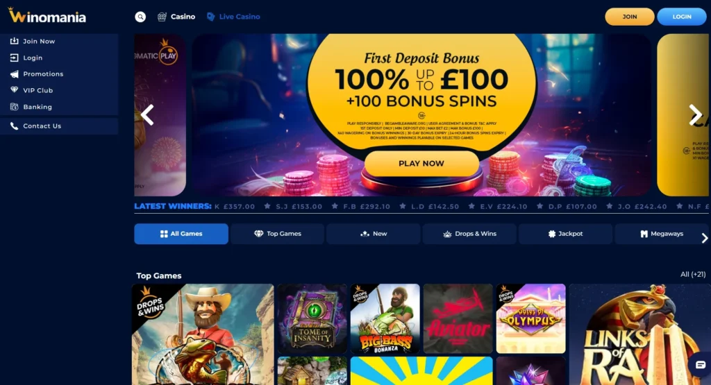 Winomania Casino