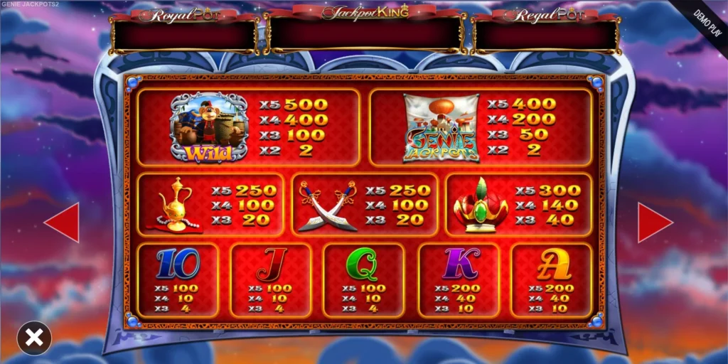 Genie Jackpots Slot