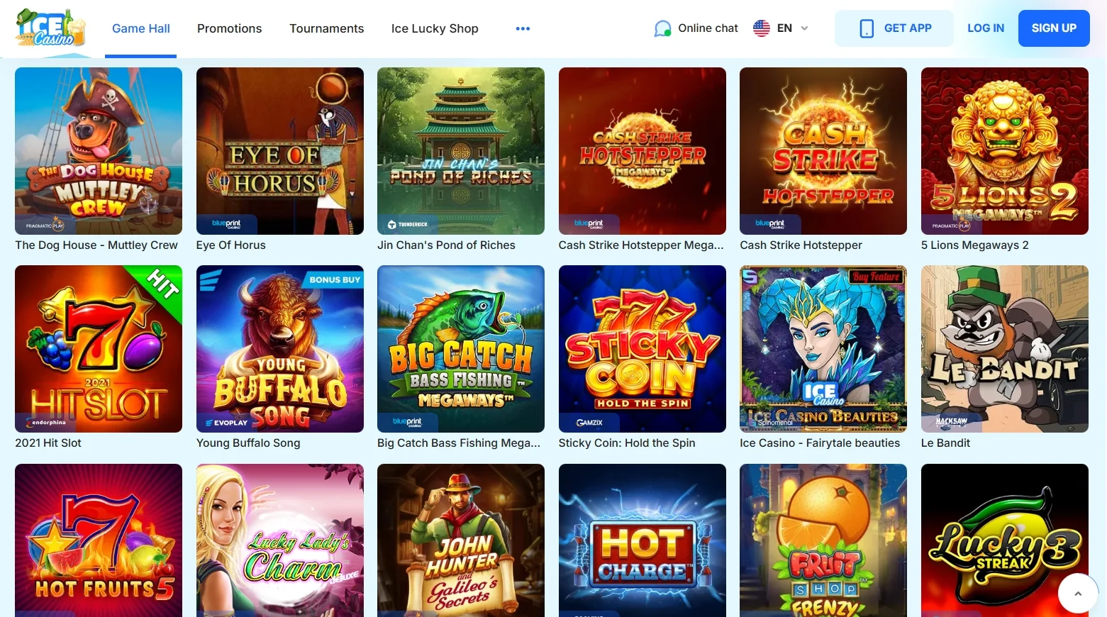 ice casino slots