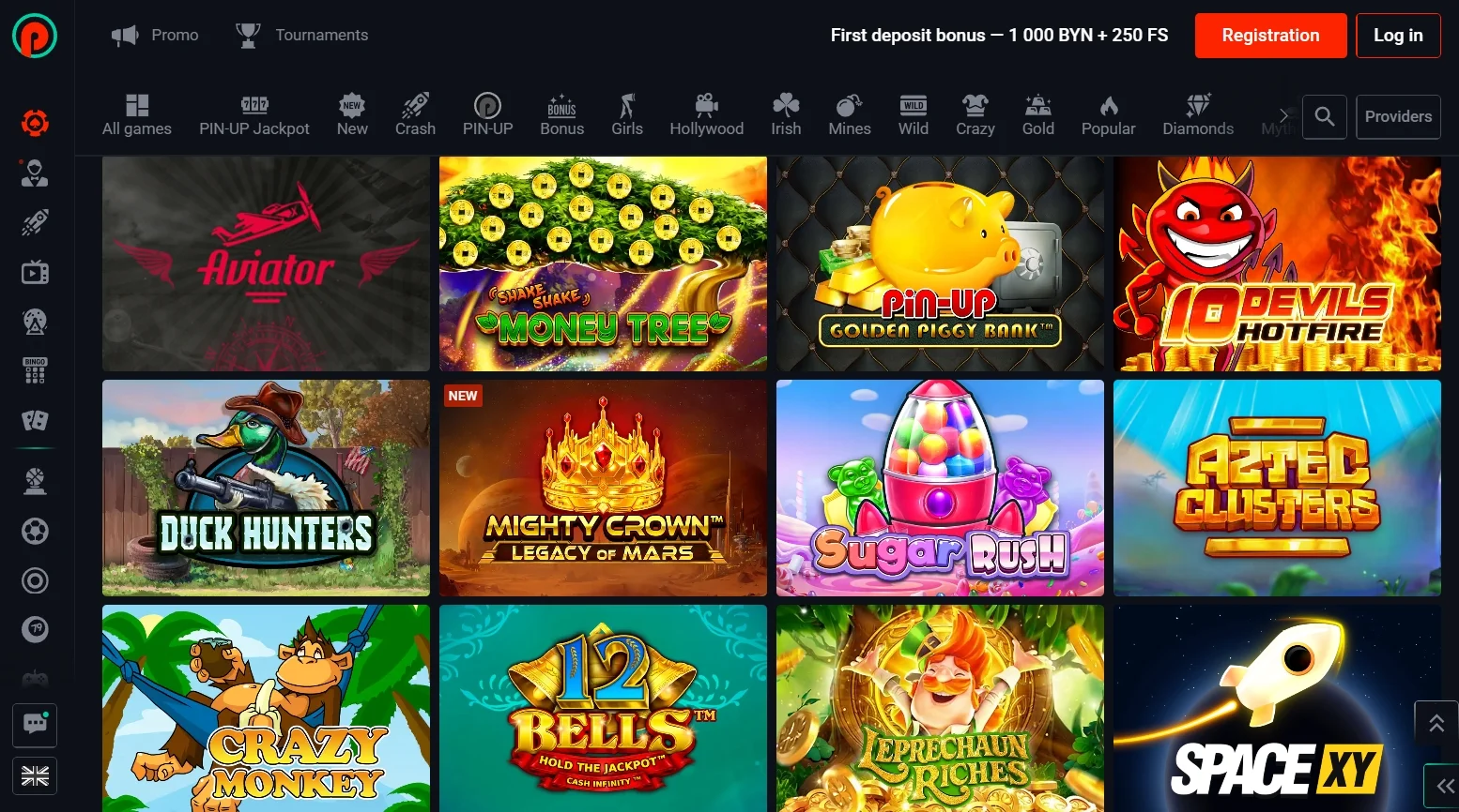 pin up casino slots