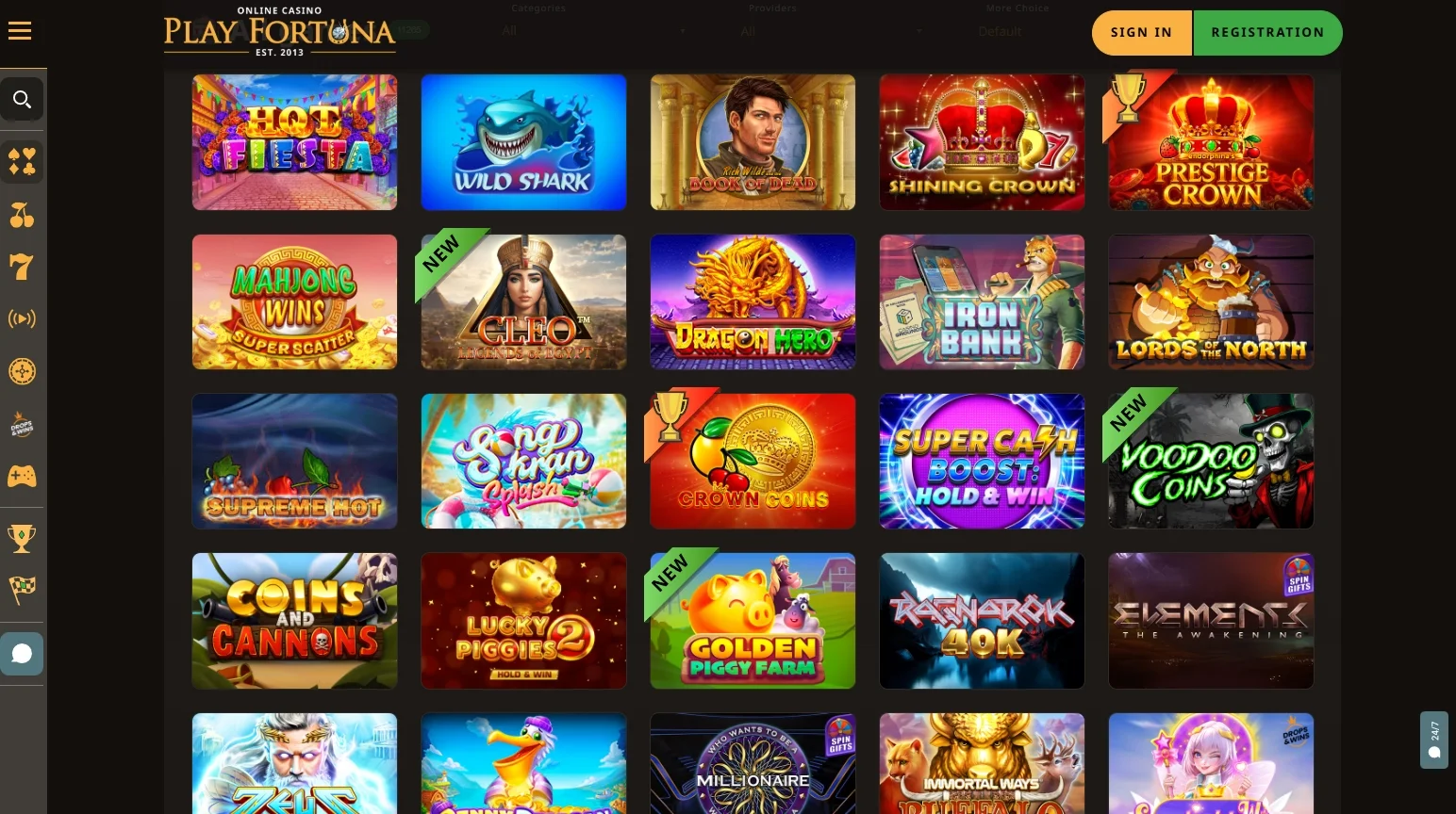 play fortuna slots